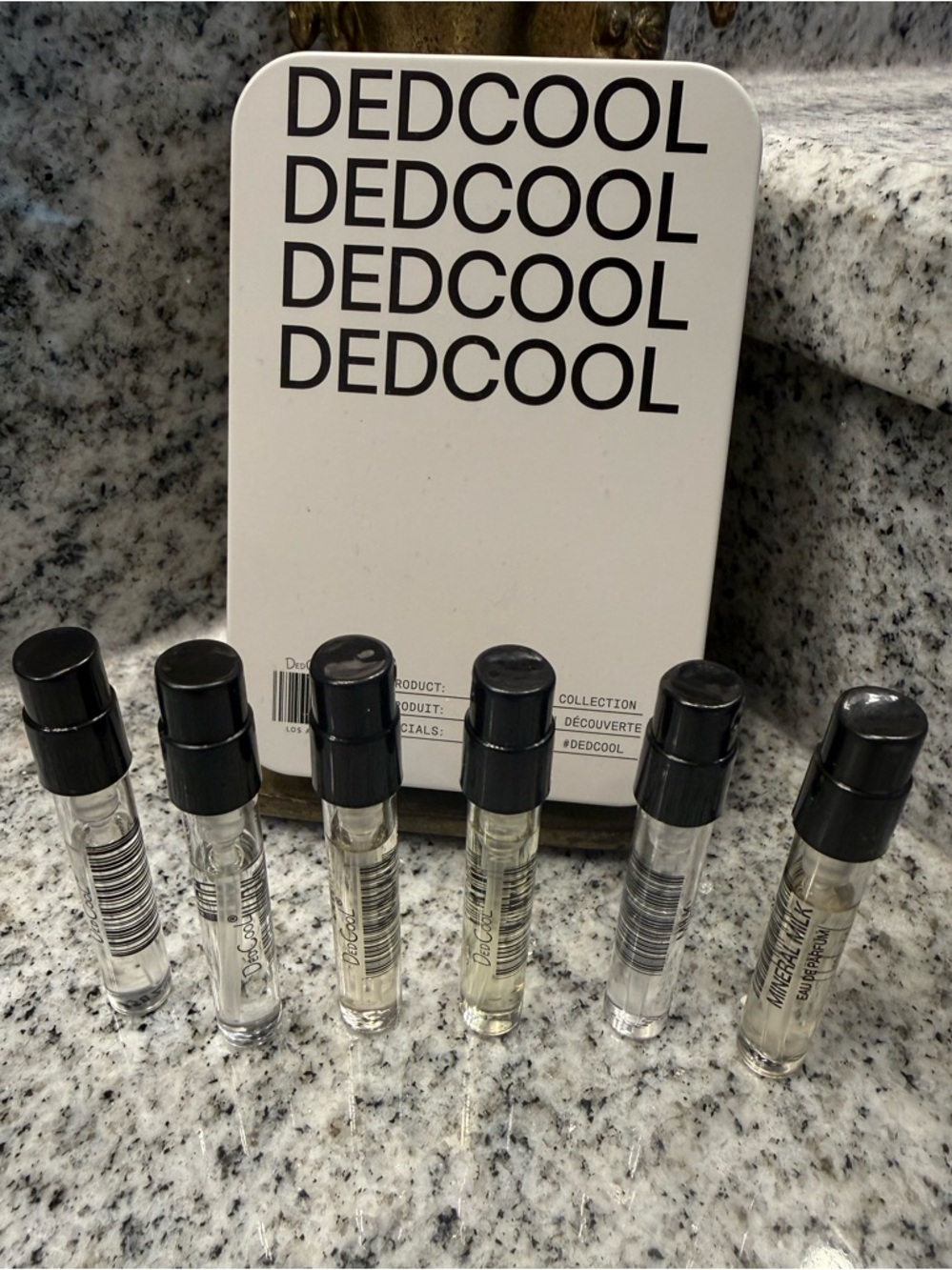 DEDCOOL Discovery Set: Milk, Mineral Milk, Aura, Sunlit Blooms, Mochi Milk, Red